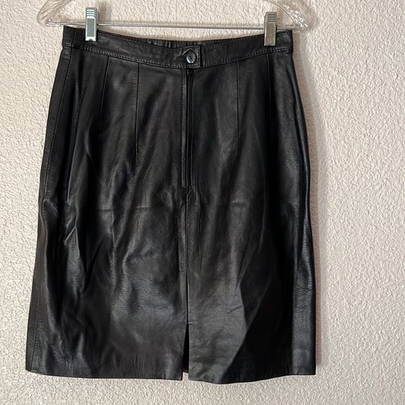 Begedor Italia Leather Skirt - Picture 2 of 7